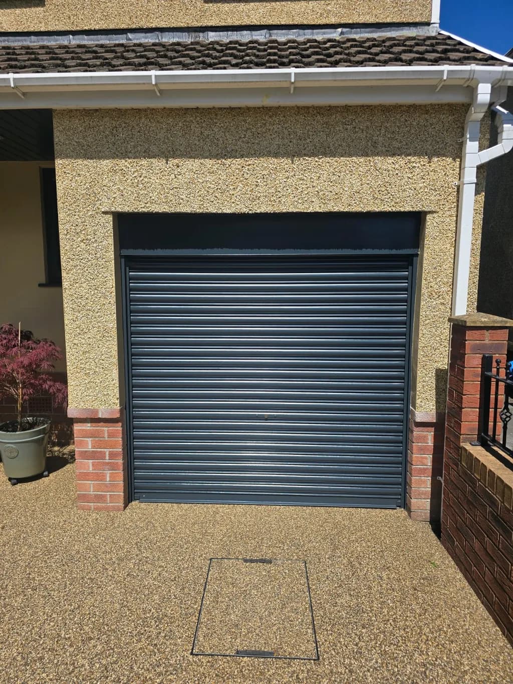 To Anthracite matching the rest of the property