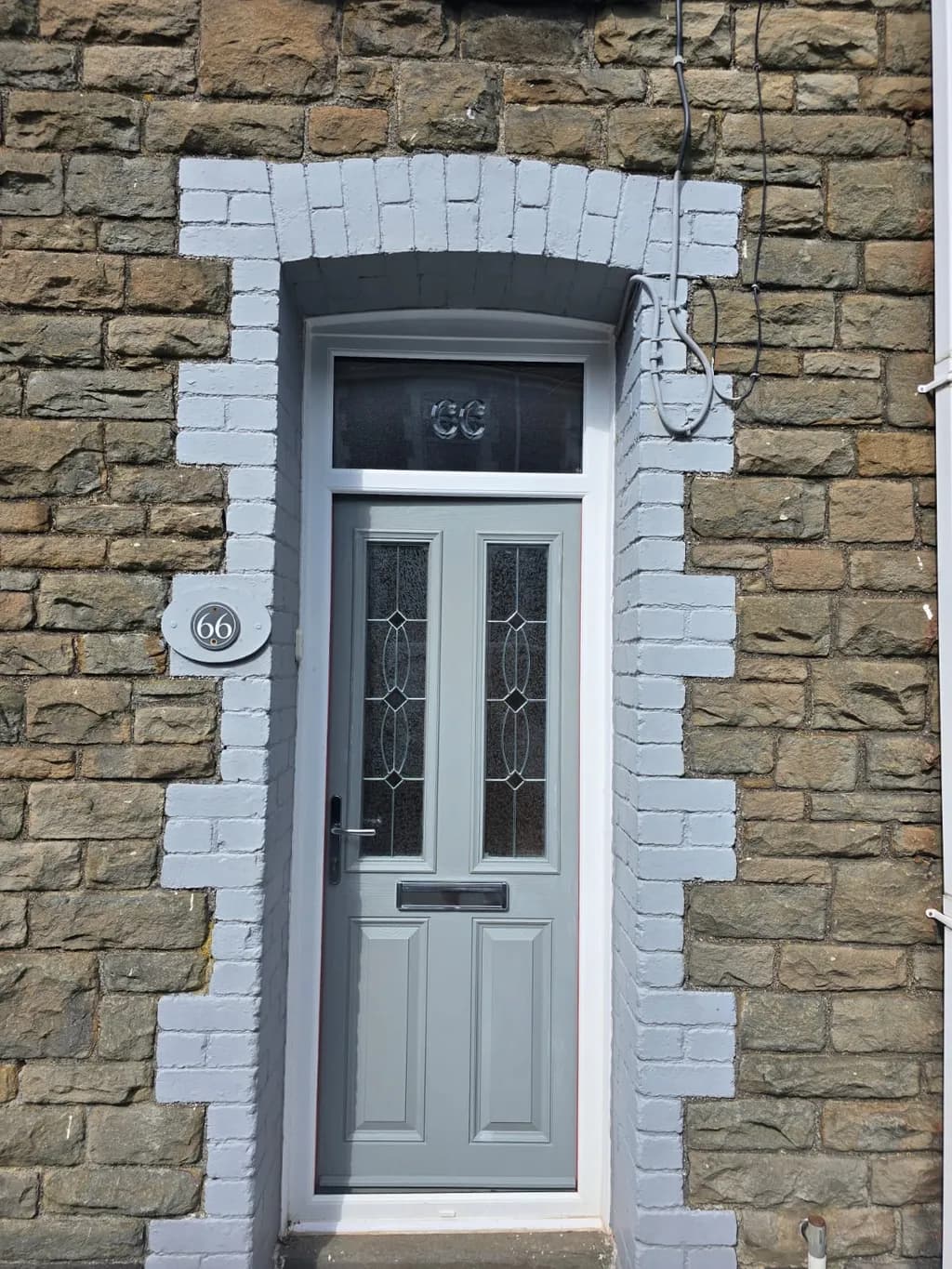 Light Grey Composite Door